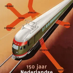150 jaar Nederlandse Spoorwegaffiches Shop Nu
