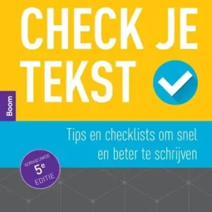 Aanbieding Check je tekst