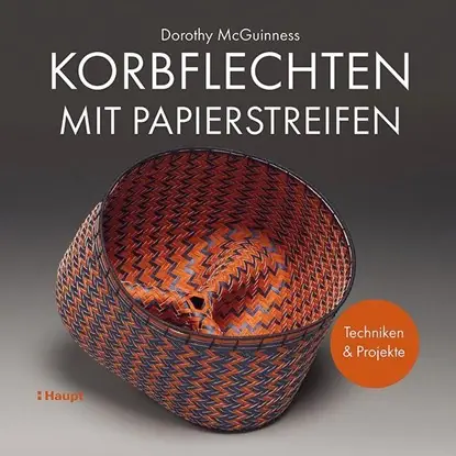 Tijdelijk Beschikbaar Korbflechten mit Papierstreifen