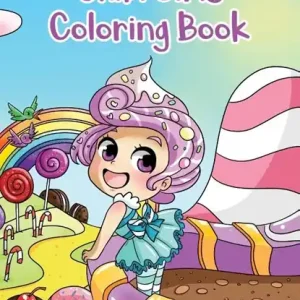Meest Verkocht Chibi Girls Coloring Book