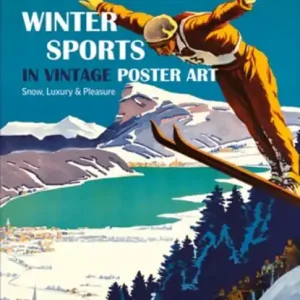 Winter Sports in Vintage Poster Art Gratis Retour