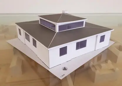 Bastelbogen "Haus am Horn 1923" Finale Uitverkoop