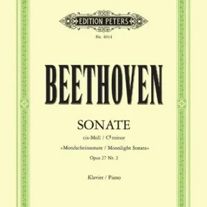 Aanbieding SONATA NO 14 C SHARP MIN OP 27 NO 2 MOON