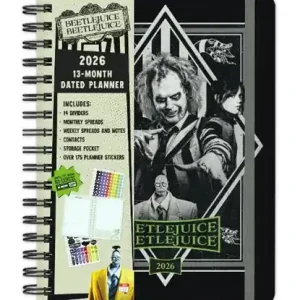 2026 Beetlejuice Beetlejuice 13-Month Weekly Planner Betaalbaar