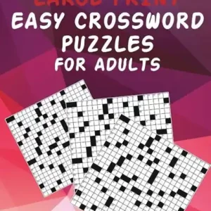 Will Smith Large Print Easy Crossword Puzzles For Adults - Volume 1 Op = Op