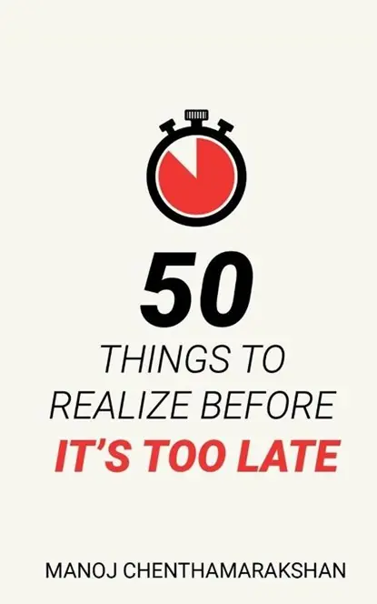 50 Things to Realize Before it's Too Late Beperkte Voorraad